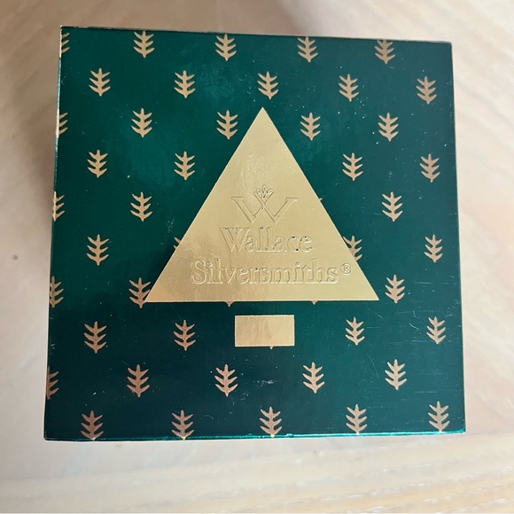 WALLACE SILVERSMITHS 1993 Annual Christmas Silverplated Bell Ornament NIB - Picture 11 of 13